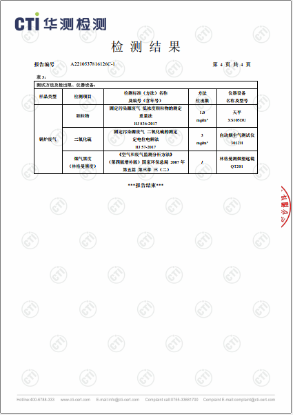 win必赢废气检测汇报-2022-4