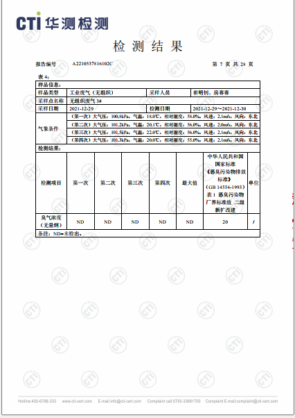 win必赢工业废气（无组织）、工业废气、油烟废气检测汇报-2022-7