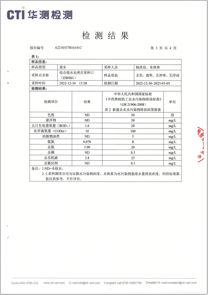 win必赢废水检测汇报-2022-3
