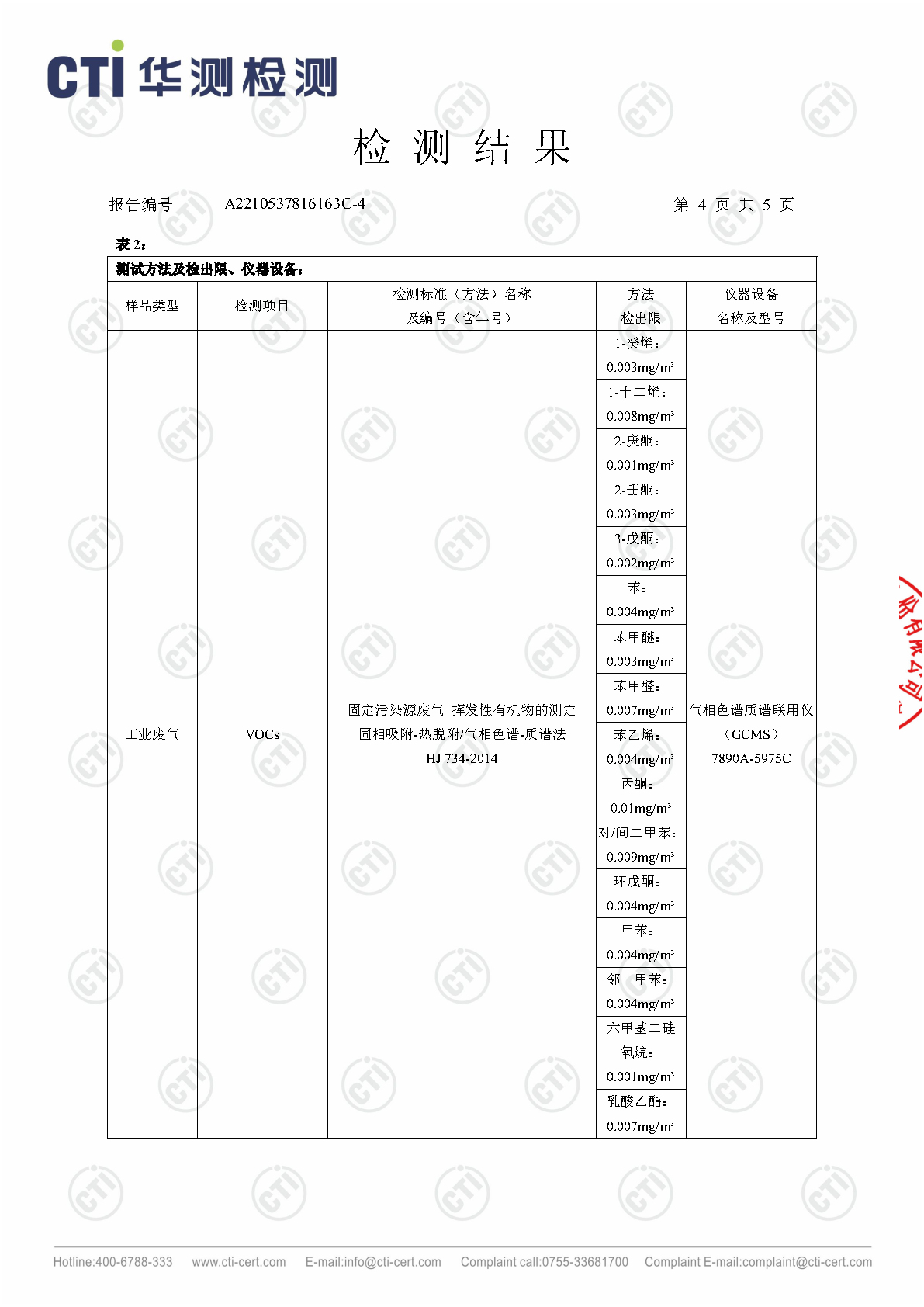 2023年3季度废气检测汇报_Page8